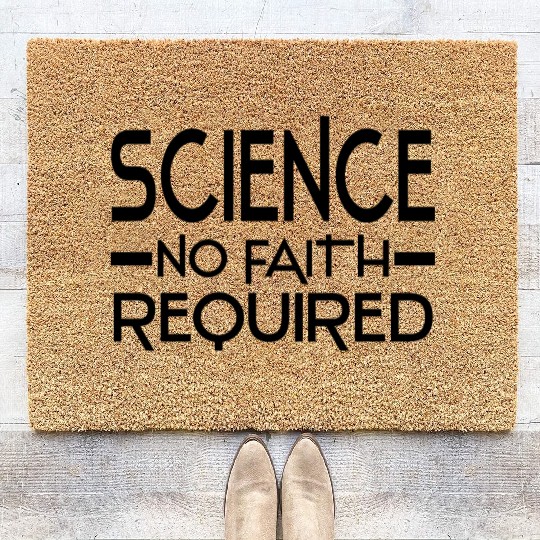 atheism Coir Doormats