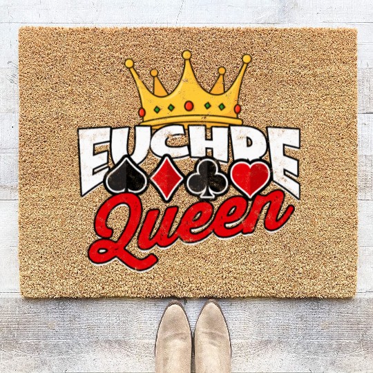 Card Game Games Playing Card Poker Euchre Coir Doormats