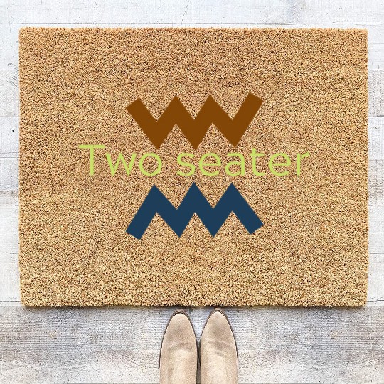 two seater Coir Doormats