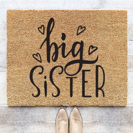big sister Coir Doormats