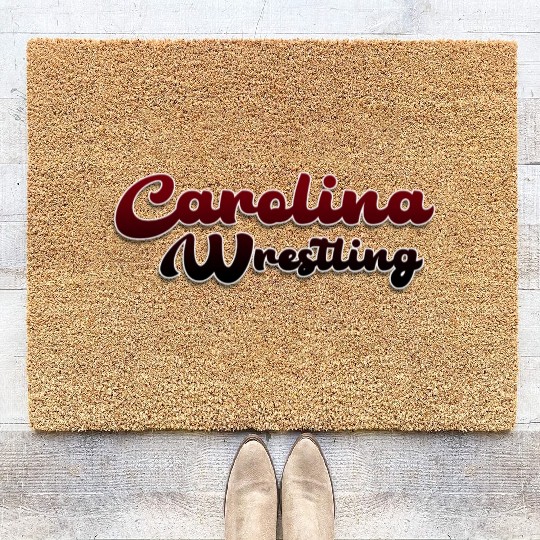 Carolina Wrestling Coir Doormats