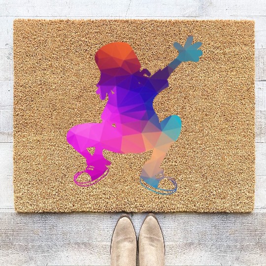 Hip Hop Breakdance Street Dance Dancers Music Coir Doormats