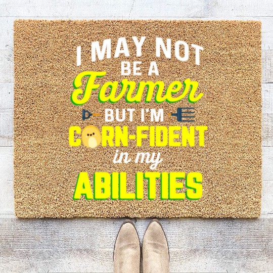 Corn Agriculture Crops Farming Farmer Coir Doormats