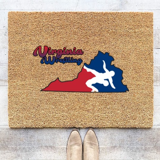 Virginia Wrestling Coir Doormats