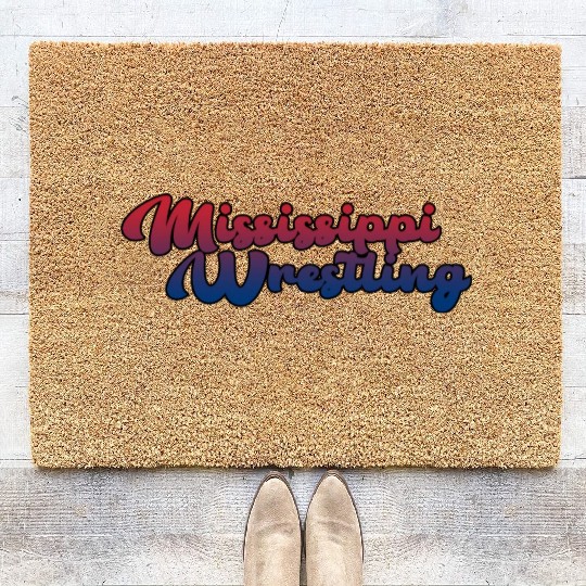 Mississippi Wrestling Coir Doormats