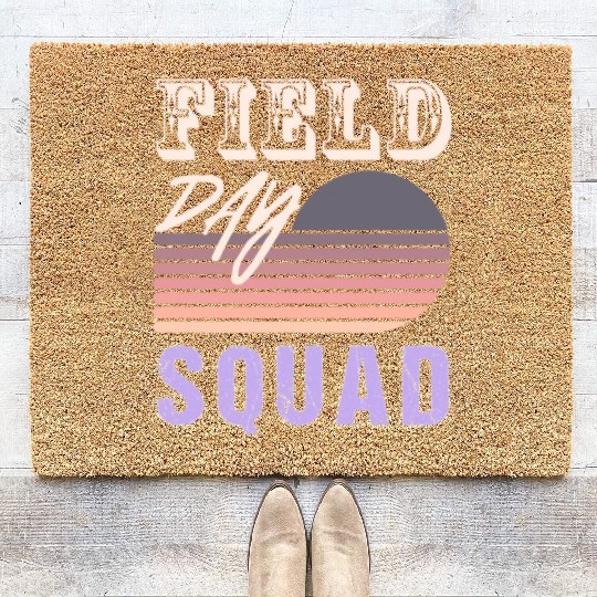 FIELD DAY SQUAD Coir Doormats