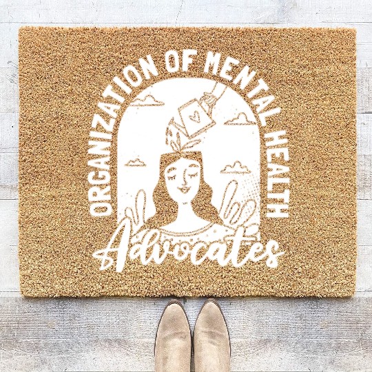 Psychology Psychologist Mental Health Awareness Coir Doormats