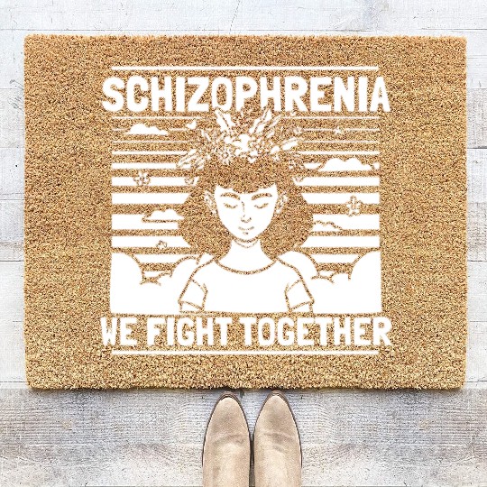 Psychology Psychologist Mental Health Awareness Coir Doormats