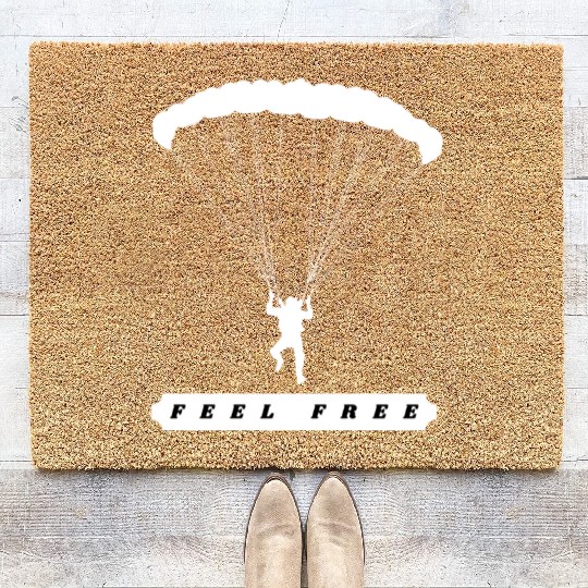 Feel free parachute, Cross Country Pilots Coir Doormats