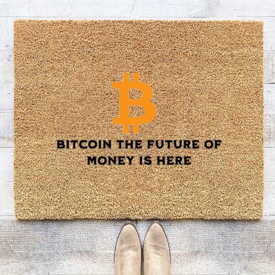 Bitcoin Coir Doormats