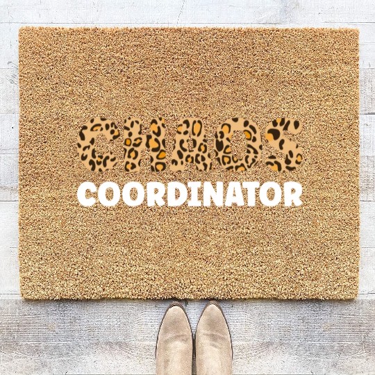 Chaos Coordinator Coir Doormats