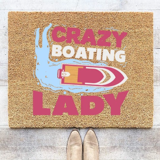 Boating Boat Captains Boating Sailing Cruise Ship Coir Doormats