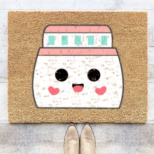 Set Sail in Style with our Kawaii Cruise Ship Coir Doormats