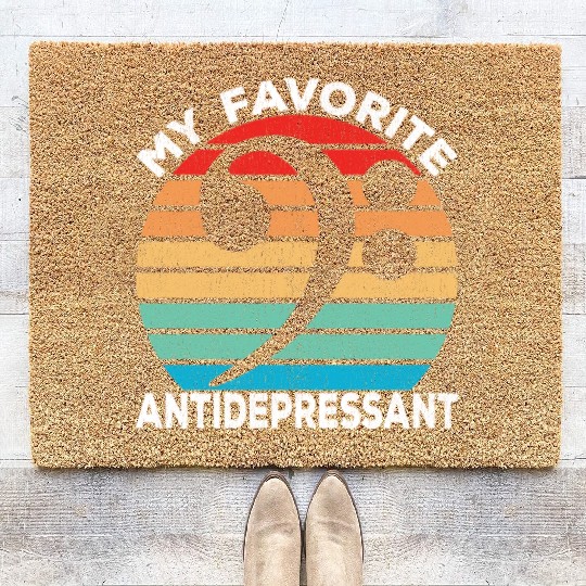 Bass Antidepressant - Bass Lover - Bassist Coir Doormats
