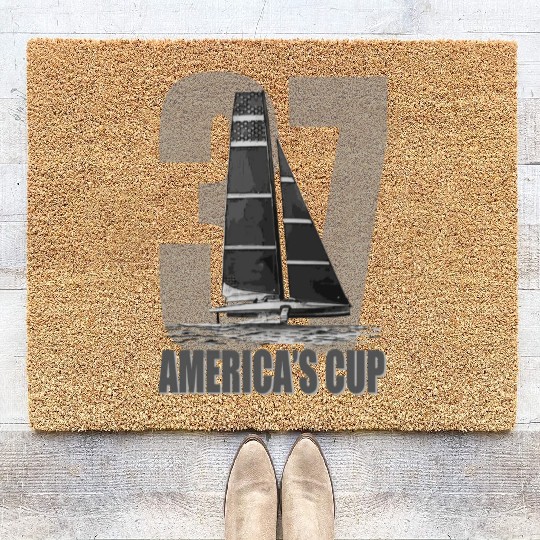 America's Cup 37 Grey Coir Doormats