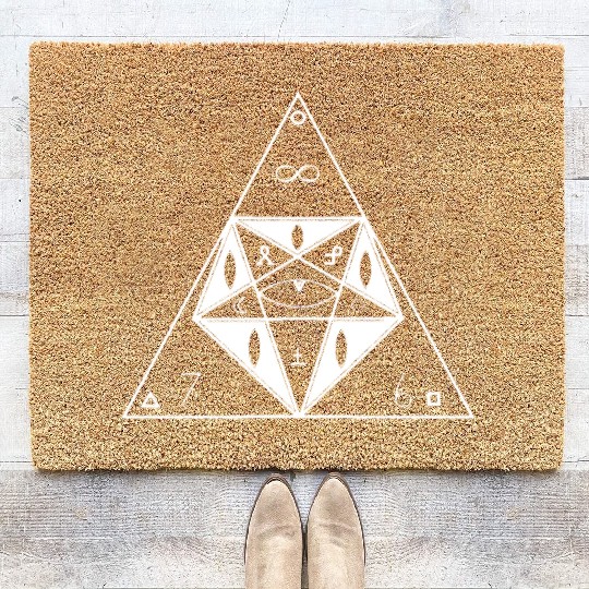 Infernal Seal Coir Doormats