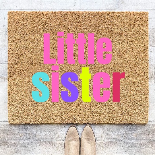 LITTLE SISTER Coir Doormats