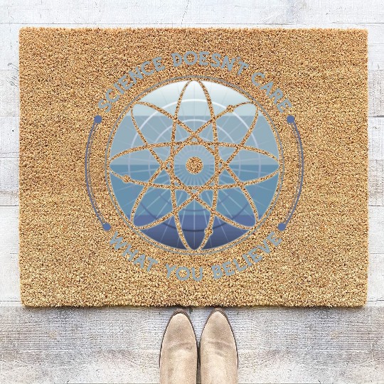 Science Doesn't Care Coir Doormats