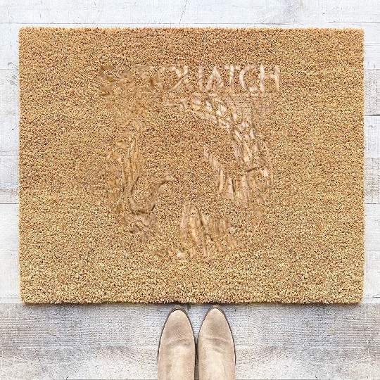 Tribal Sasquatch Coir Doormats