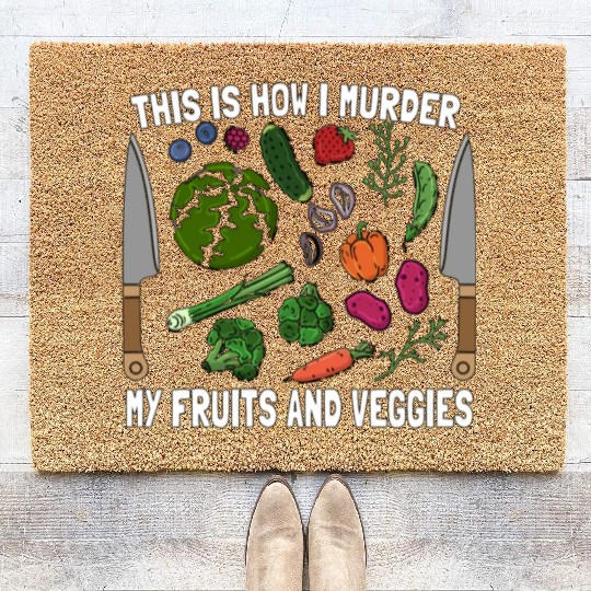 Vegan Chef This Is How I Murder Plant Coir Doormats