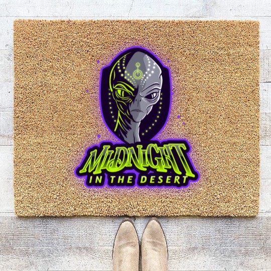 Midnight in the Desert Coir Doormats