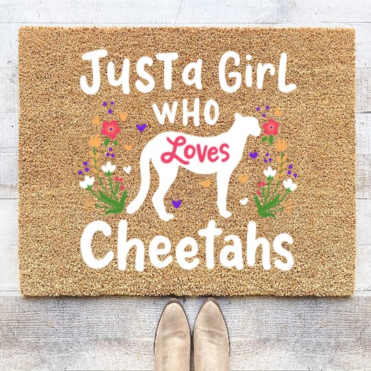 Cheetah Cheetah Lover Coir Doormats