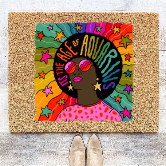 Age of Aquarius Coir Doormats