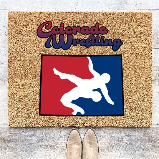 Colorado Wrestling Coir Doormats
