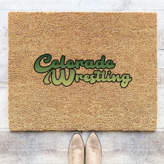 Colorado Wrestling Coir Doormats