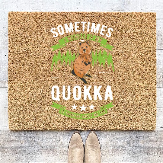 Quokka Gift Short-tailed Kangaroo Coir Doormats