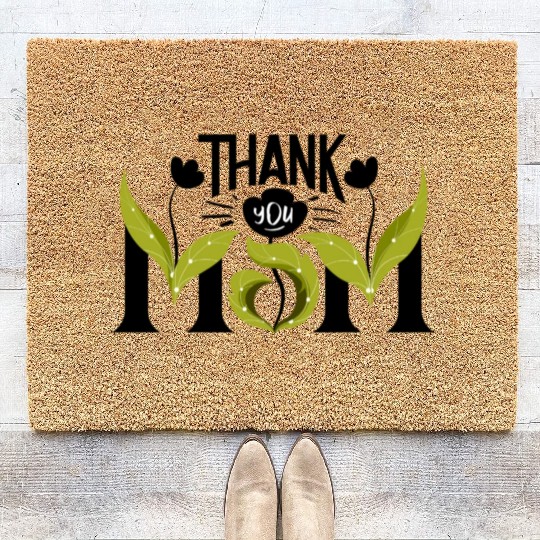 Thank You Mom Coir Doormats