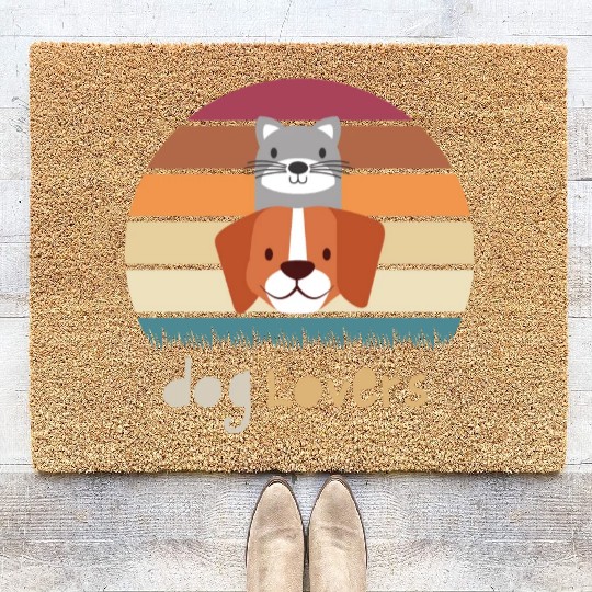 Dog Lovers Cute Gifts For Animal Lovers Coir Doormats