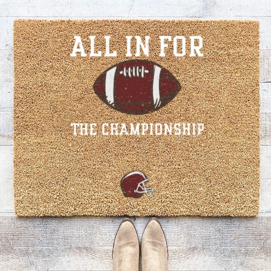 All in for the championship Coir Doormats