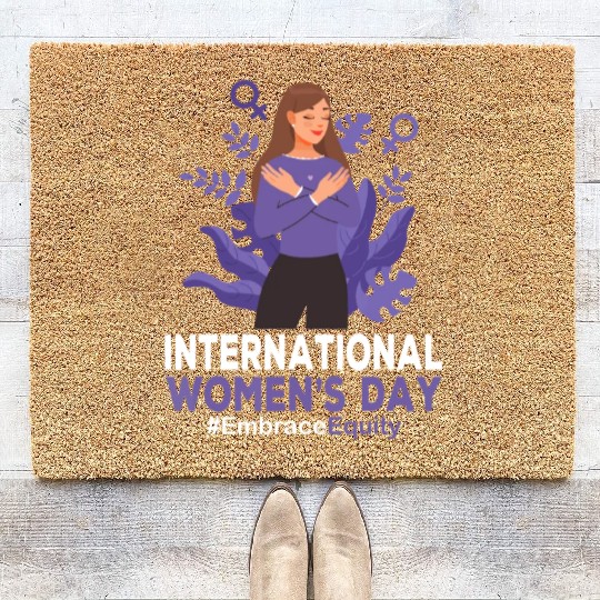 International Women's Day 2023 8 March IWD Embrace Coir Doormats