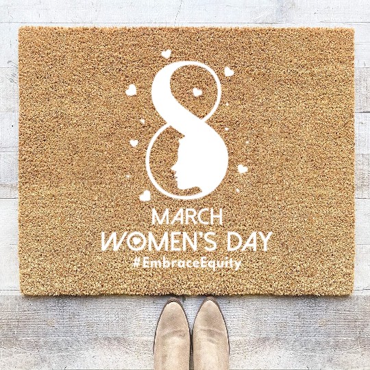 International Women's Day 2023 8 March IWD Embrace Coir Doormats