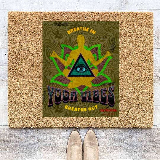 Yoga Vibes Coir Doormats