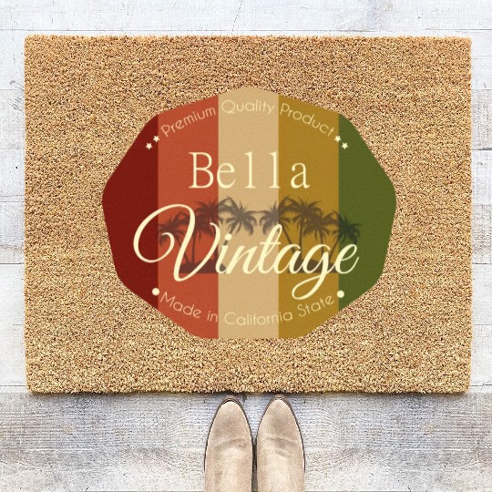 Bella Vintage design Coir Doormats