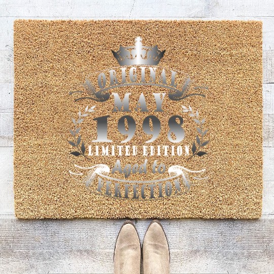 May 1998. anniversary may 1998. gift may 1998. Coir Doormats