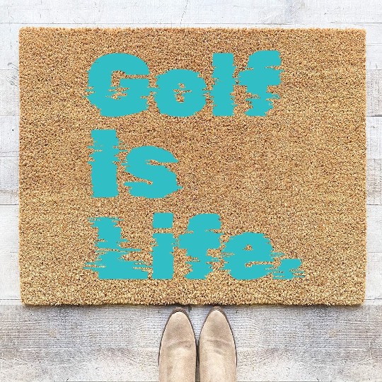 I Like Golfing, Golf Player, Golf Is Life Coir Doormats