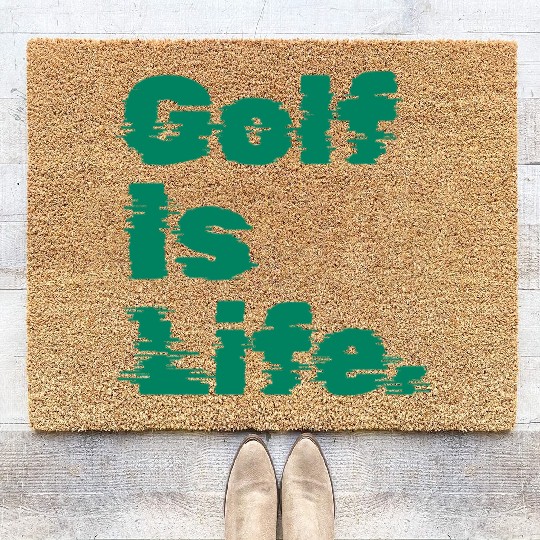 I Like Golfing, Golf Player, Golf Is Life Coir Doormats