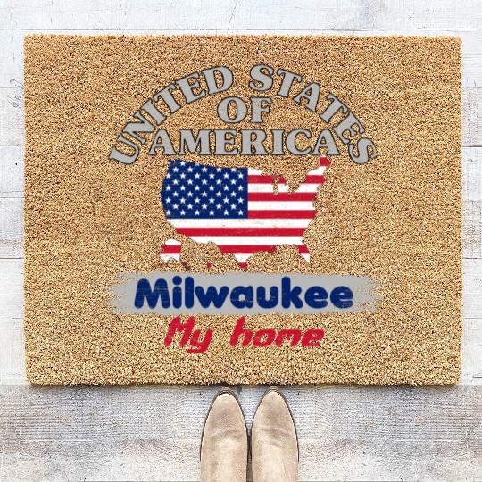 United States of America - Milwaukee my home - USA Coir Doormats
