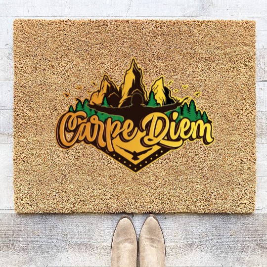 Carpe Diem Coir Doormats