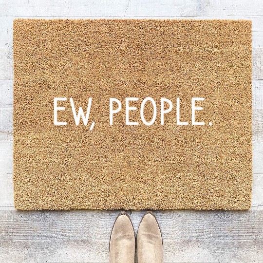 Ew People 1 Coir Doormats