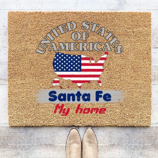 United States of America - Santa Fe my home - USA Coir Doormats