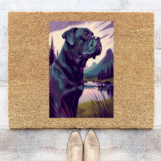Cane Corso Nature Coir Doormats
