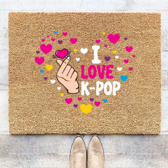 K-Pop K-drama Korean Music KPop Kdrama Gift Coir Doormats