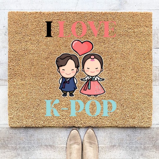K-Pop K-drama Korean Music KPop Kdrama Gift Coir Doormats