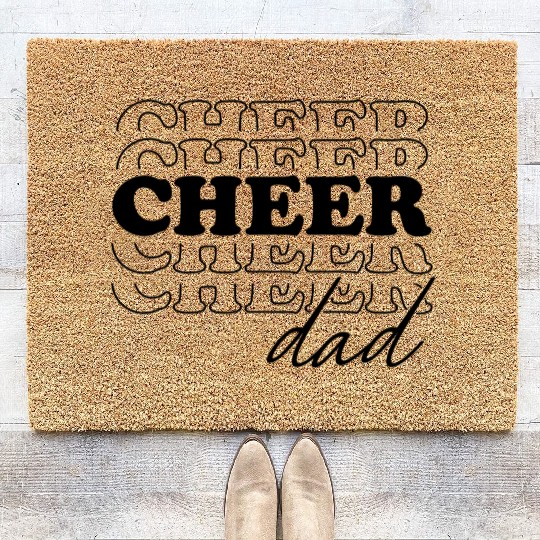 Cheer Dad Coir Doormats