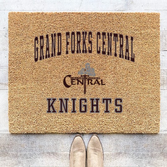 Grand Forks Central High School Knights Coir Doormats