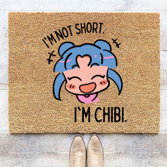 Funny Chibi Coir Doormats